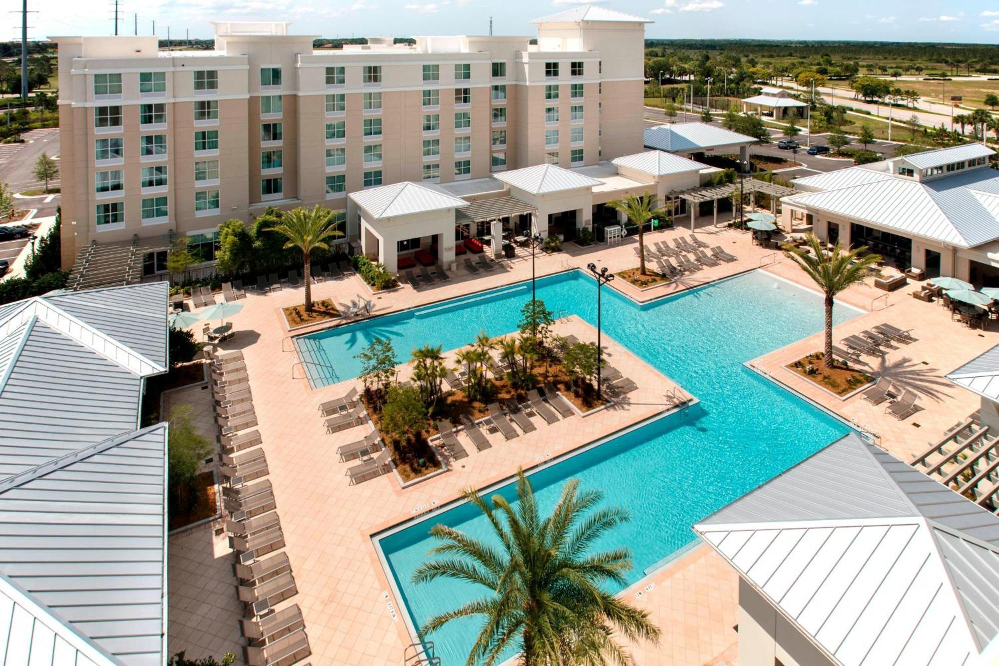 Towneplace Suites Orlando At Flamingo Crossings Town Center/Western Entrance Bay Lake Exterior foto