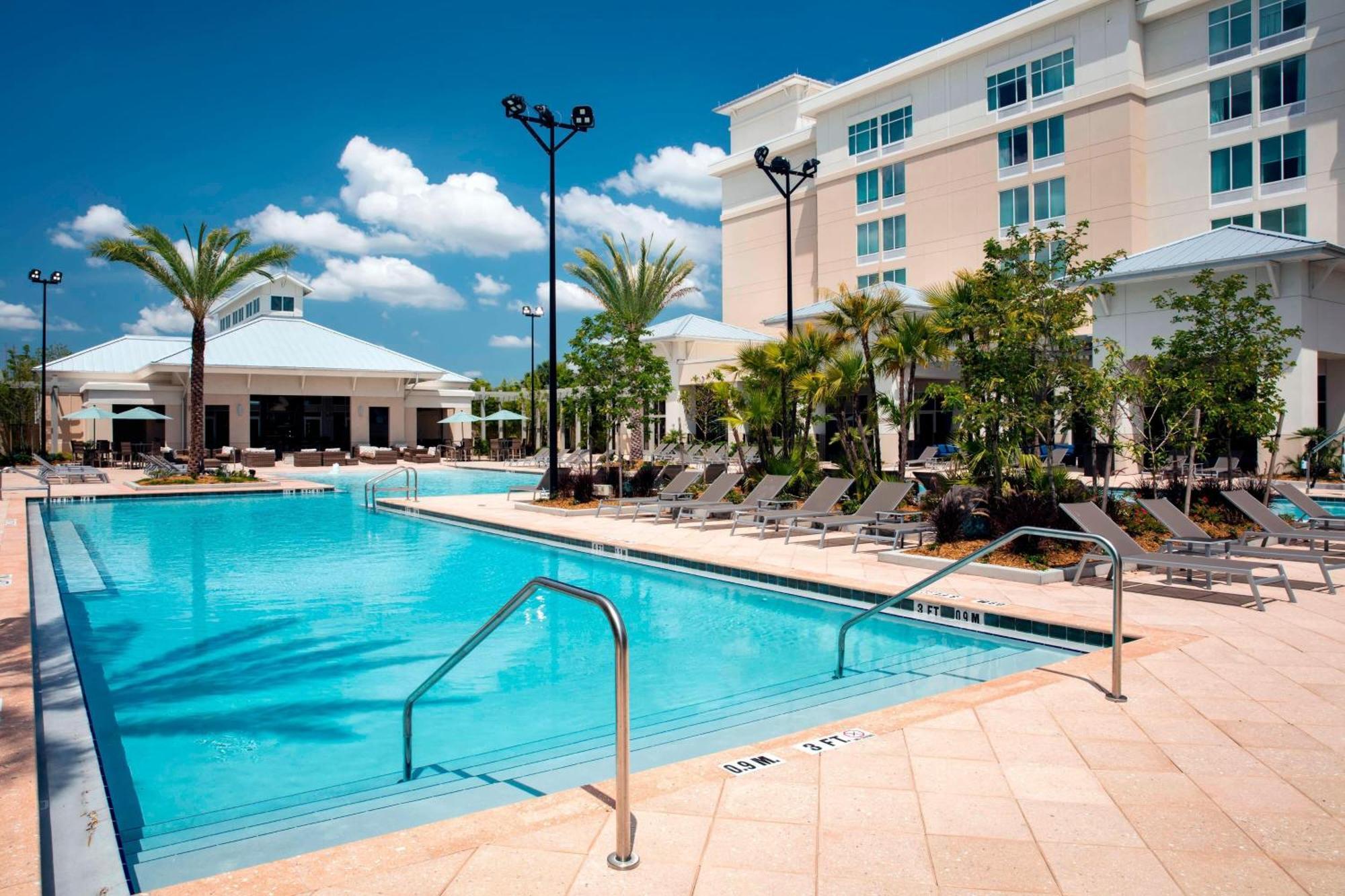 Towneplace Suites Orlando At Flamingo Crossings Town Center/Western Entrance Bay Lake Exterior foto